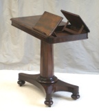 CLICK HERE FOR FULL DETAILS - Antique Mahogany Reading Table