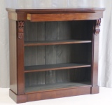 Antique Desk Accessories -  Antique Mahogany Bookcase with Drawer