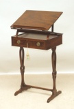 Antique Desk Accessories -  Antique Regency Mahogany Reading Stand